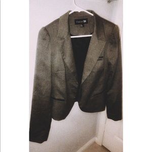 Grey/gray Blazer